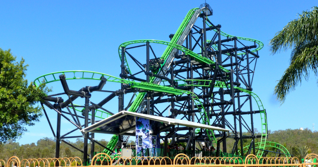 GREEN LANTERN Coaster