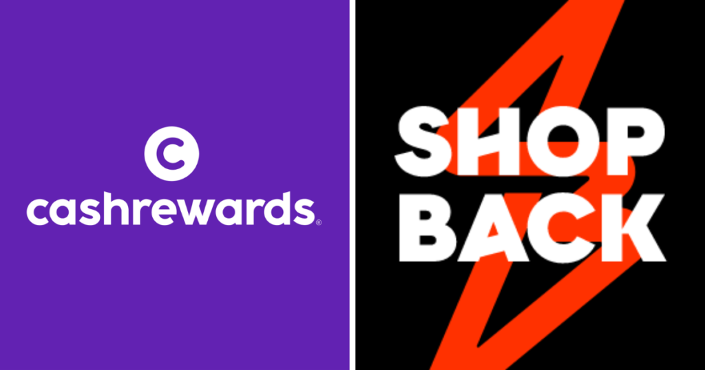 Cashrewards和Shopback Logo